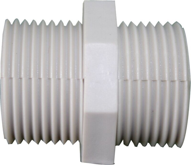 Union mâle BSP 1"x1" en plastique durable