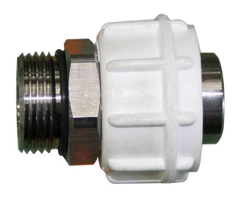 Adaptateur en SS 3/4" mâle x 1" femelle BSP en acier inoxydable