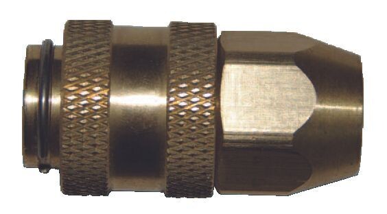 Coupleur rapide femelle en laiton 1/4''