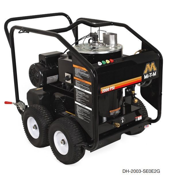 Laveuse électrique / eau chaude 2000PSI 2.8 GPM