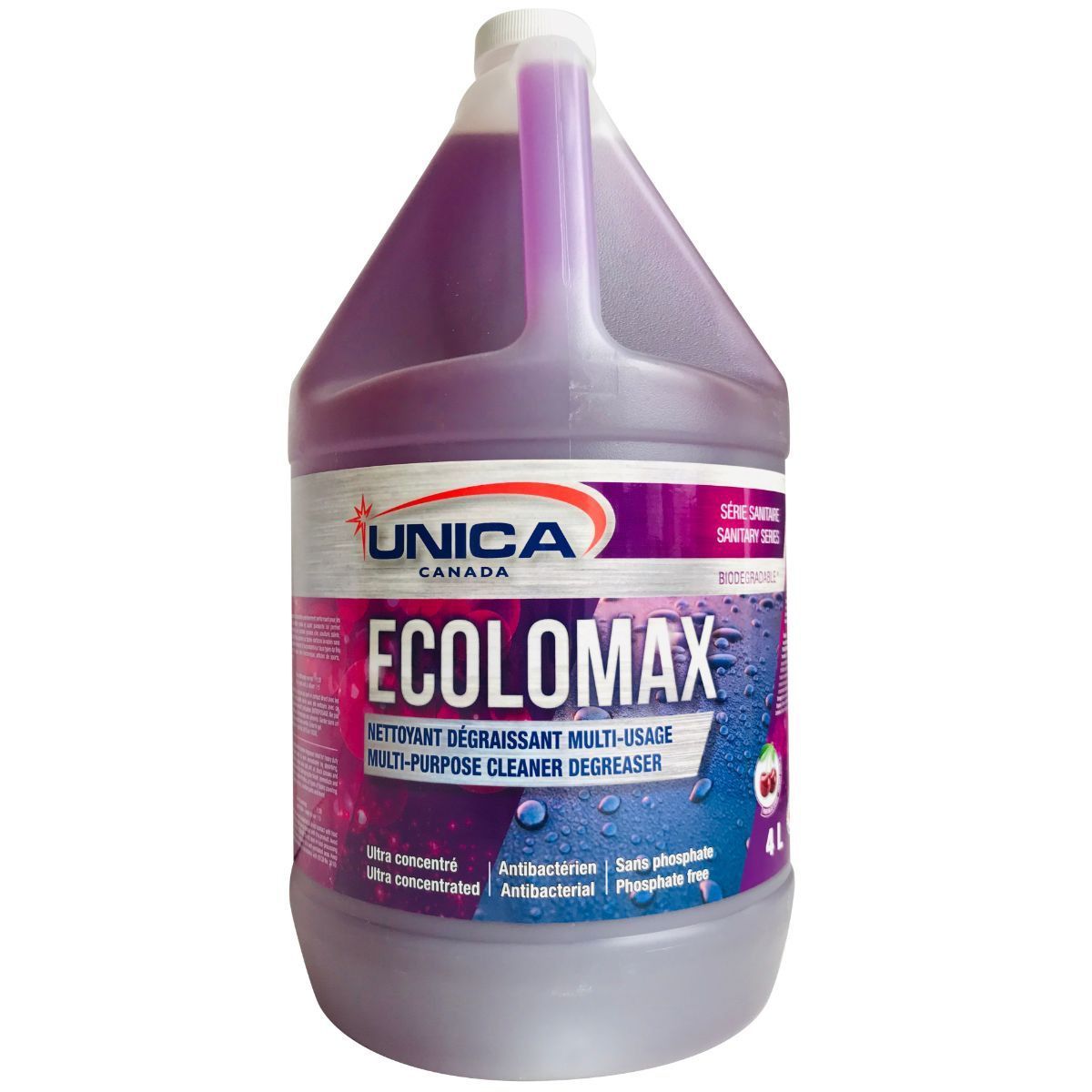 ÉCOLOMAX
Nettoyant dégraissant multi-usage - super puissant 4L