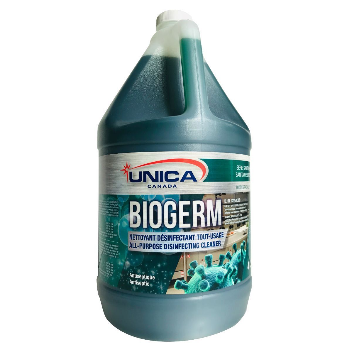 BIOGERM
Nettoyant désinfectant tout-usage antiseptique 4L