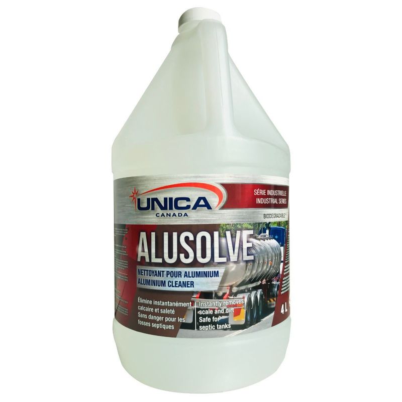 ALUSOLVE
Nettoyant pour aluminium 4L