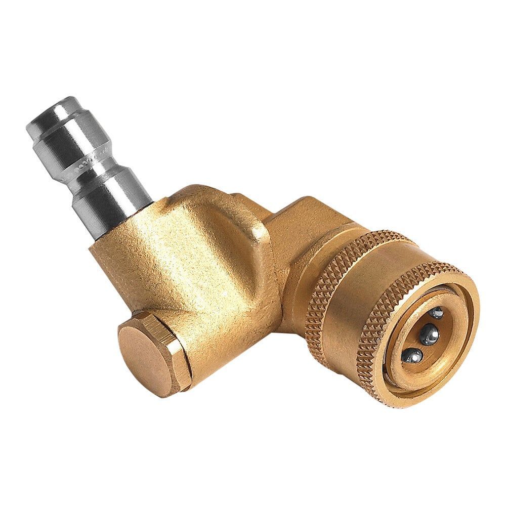 COUPLEUR PIVOTANT 120° PLUG 1/4" X QD 1/4"
