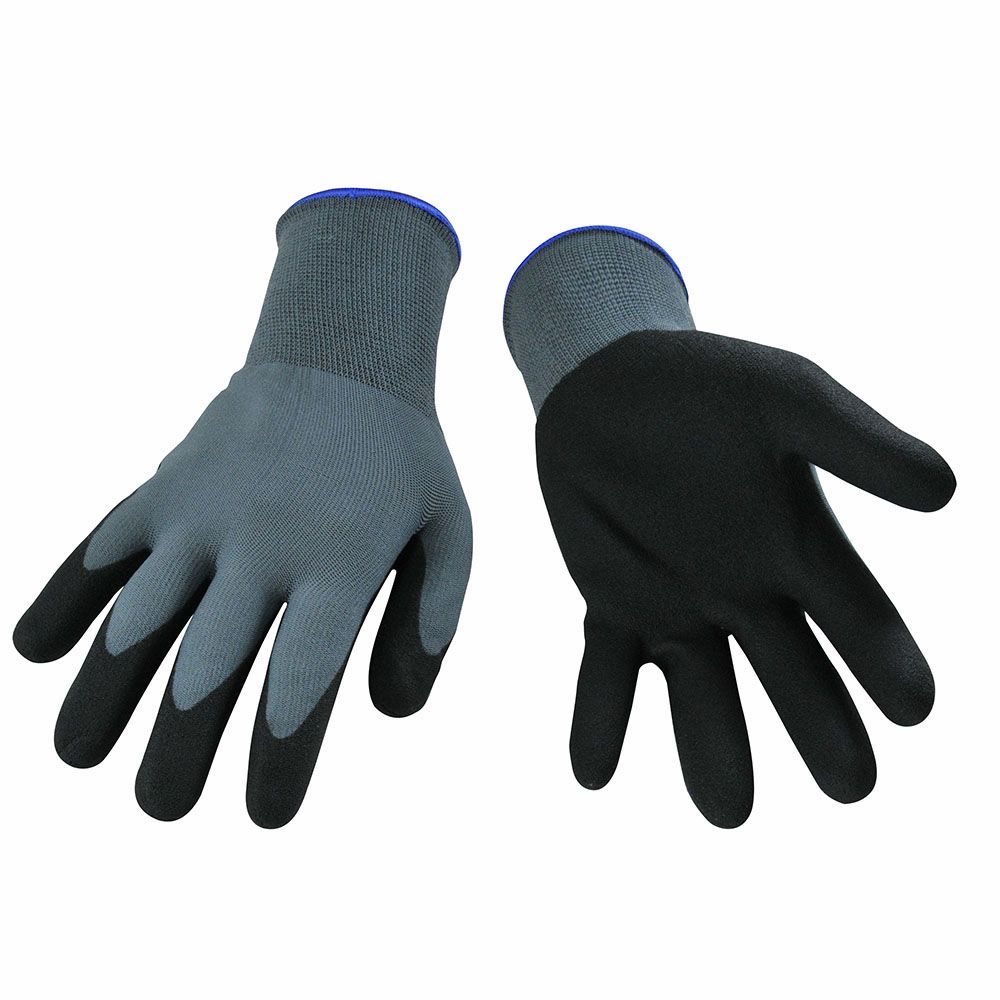 GANIS HAUTE DEXTERITE (XL} - PAUME EN PVC, BLANCS, RESISTANTS A L'HUILE