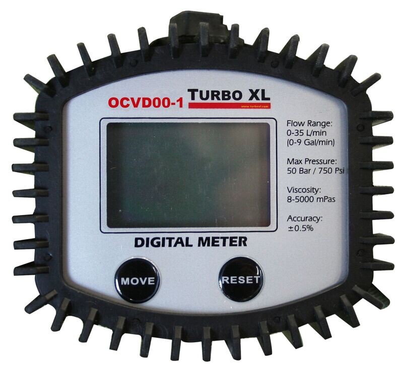 Compteur numérique pour huile 1/2''