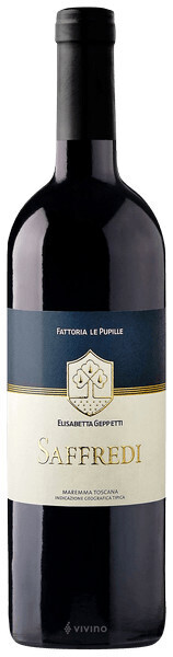 Fattoria le Pupille &#39;Saffredi&#39; Maremma 2020