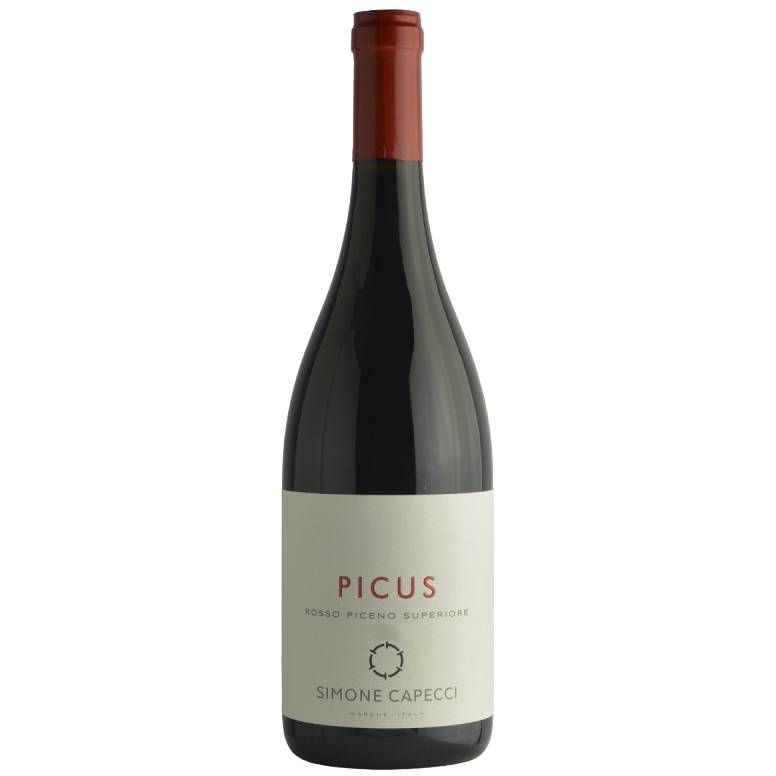 2022 Simone Capecci &#39;Picus&#39; Rosso Piceno Superiore