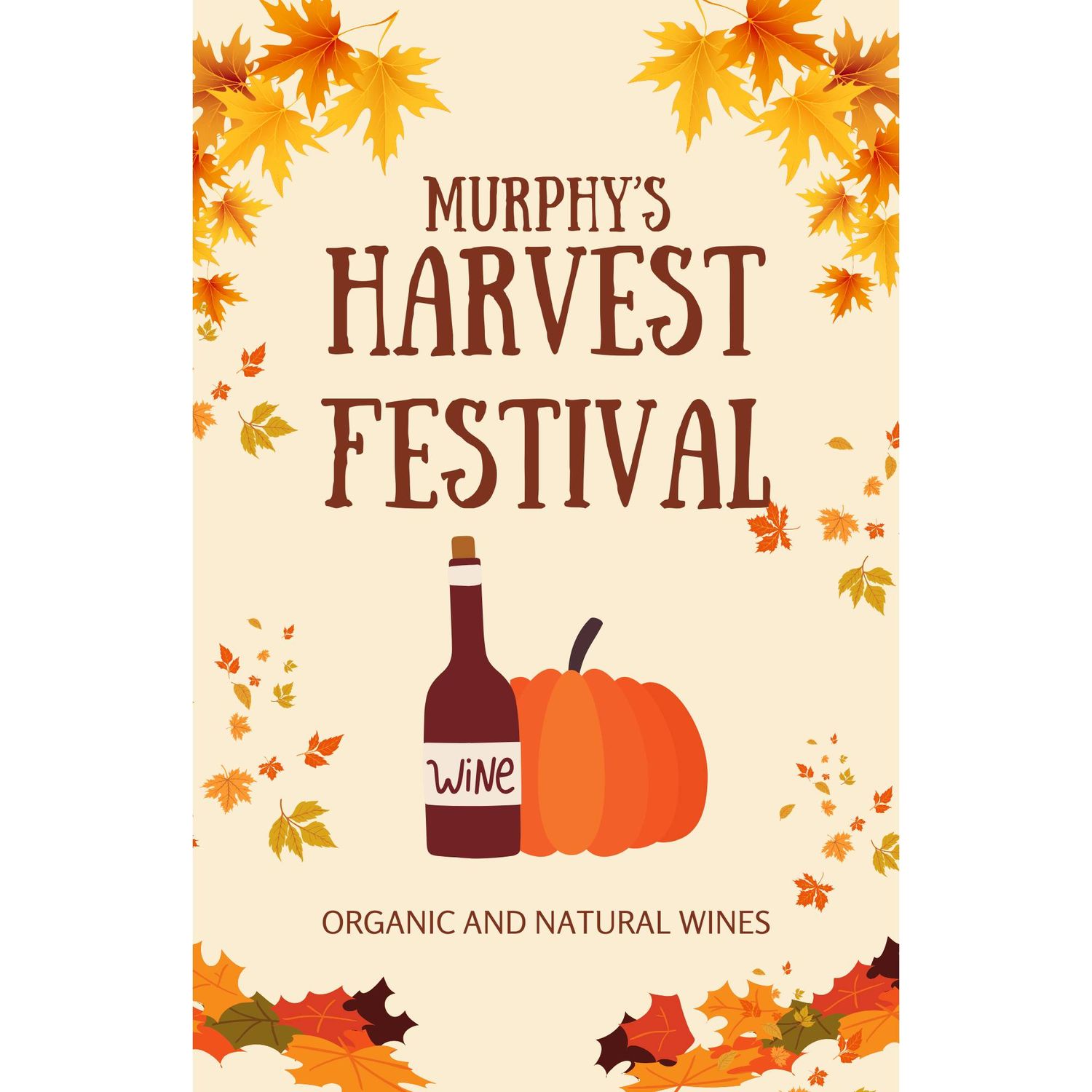 HARVEST WINE FESTIVAL - Thursday, October 2nd | 6:00–7:30 PM