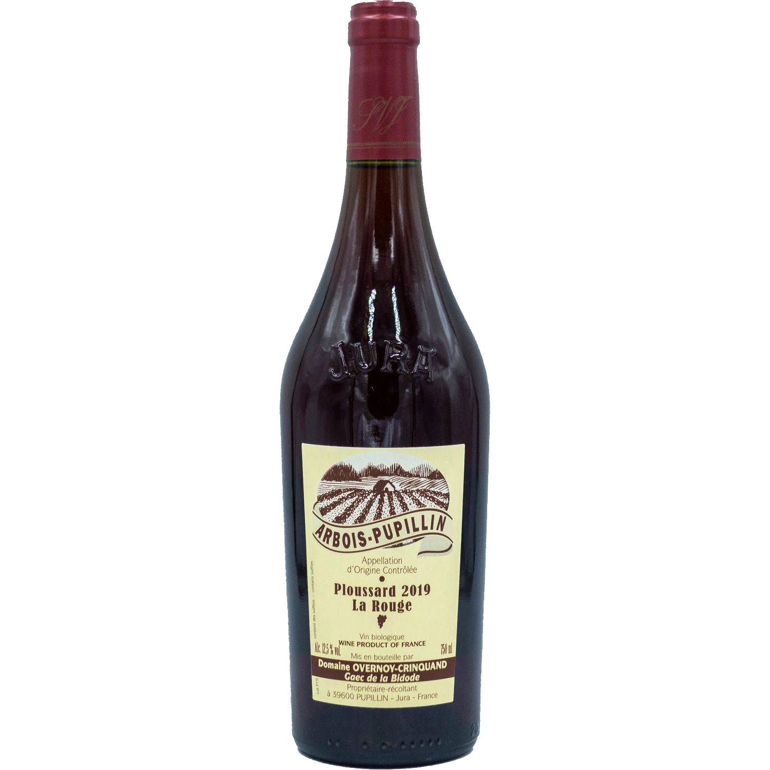 2019 Domaine Overnoy-Crinquand Arbois-Pupillin 'La Rouge' Ploussard