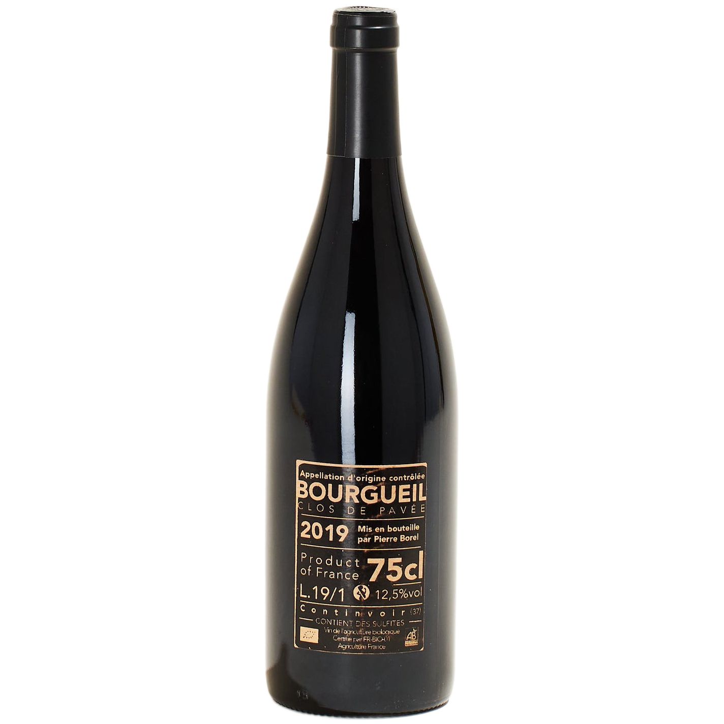 2022 Pierre Borel Bourgueil Clos De Pavée