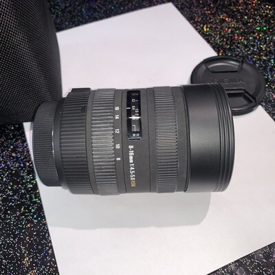 Sigma DC 8-16mm f4.5-5.6 HSM Ultra Wide Zoom Lens for Sony A Mount