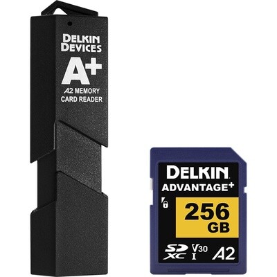 Delkin Advantage SD &amp; MicroSD Travel Reader