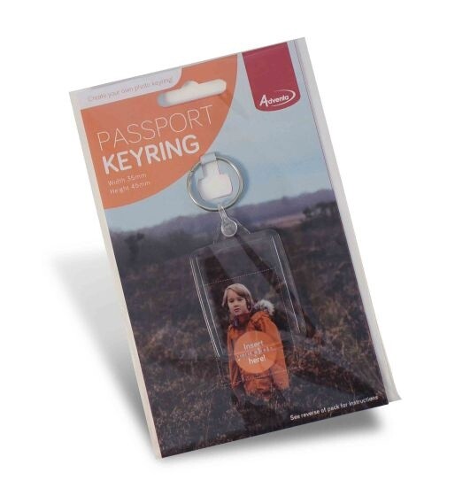 Adventa Passport Keyring