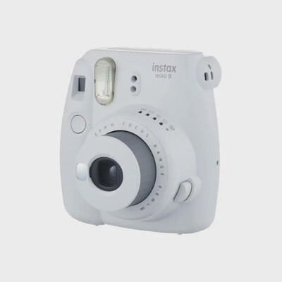 FujiFilm Instax Mini 9 Smoky White + FREE FILM