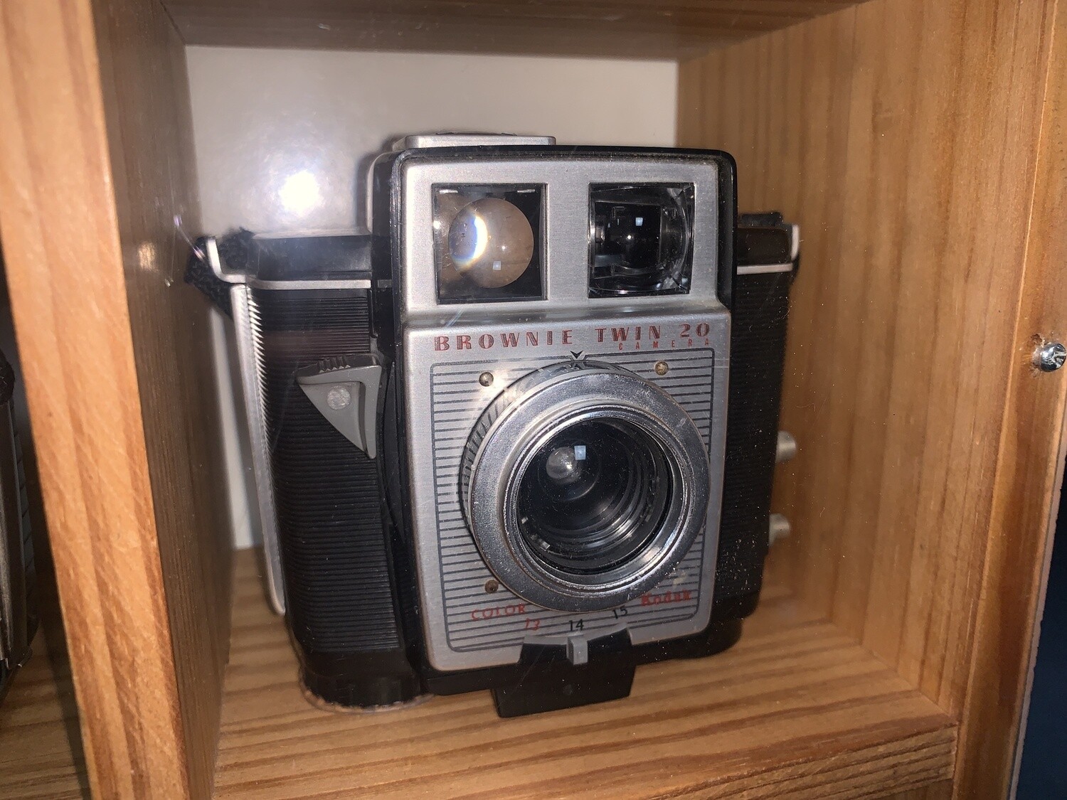 Kodak Framed Box Display of 9 Classic Models