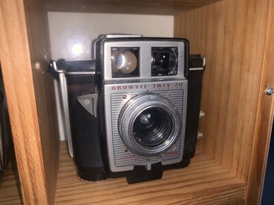 Kodak Framed Box Display of 9 Classic Models