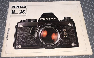 Pentax LX Body, FA-1 Prism, Grip &amp; Manual
