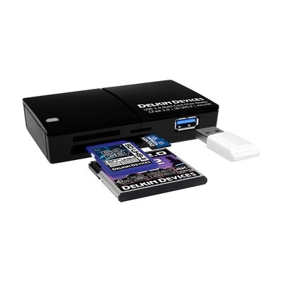 Delkin CFast SD, MicroSD &amp; Flash Reader