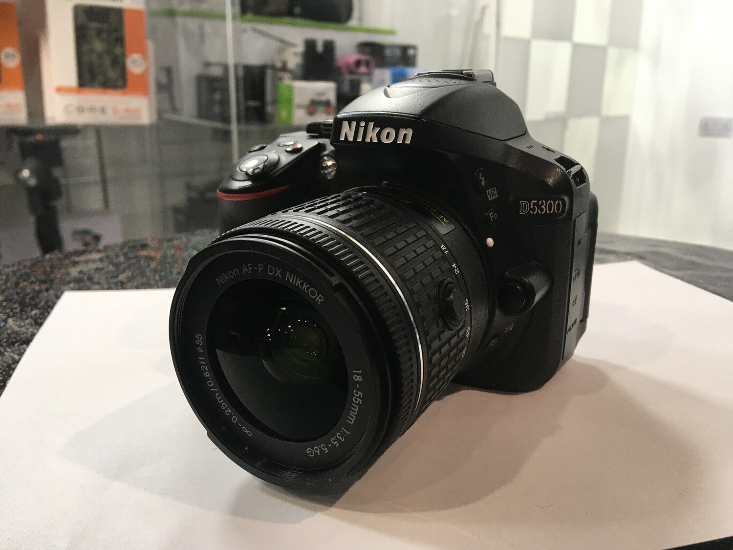 Nikon D5300 digital camera - boxed, with 18-55mm lens, caps, battery, charger &amp; literature