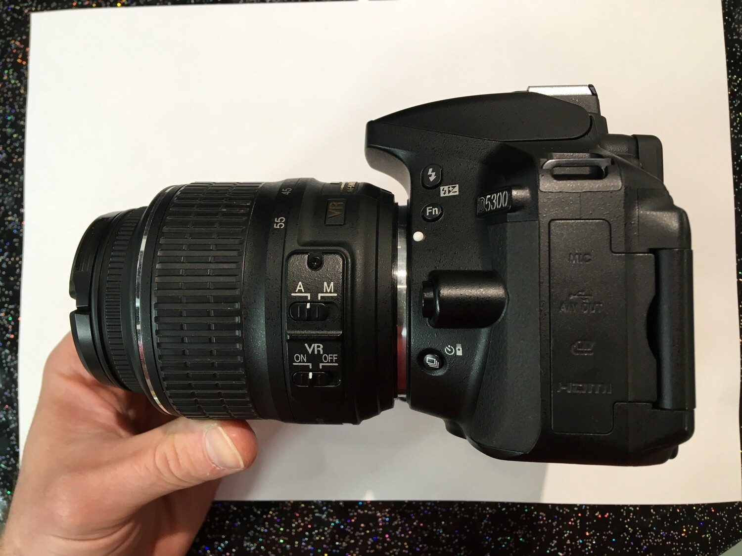 Nikon D5300, 18-55mm VR Lens