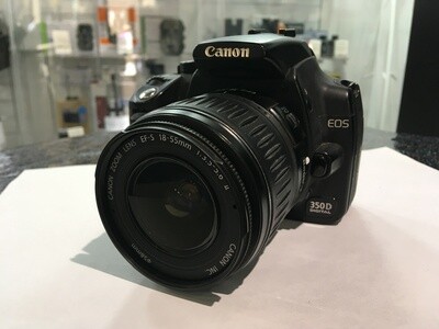 Canon EOS 350D w/ 18-55mm F/3.5-5.6 EF-S II lens