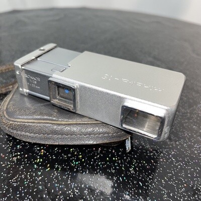 Minolta 16 Sub Miniature Camera for 16mm film, with case