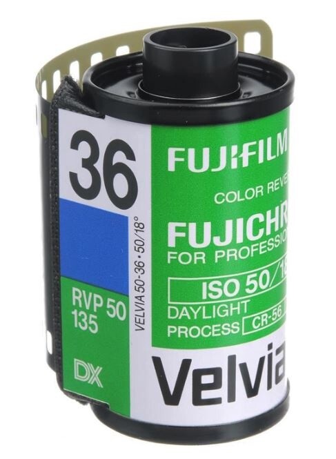 Fuji FujiChrome Velvia 50 RVP-50