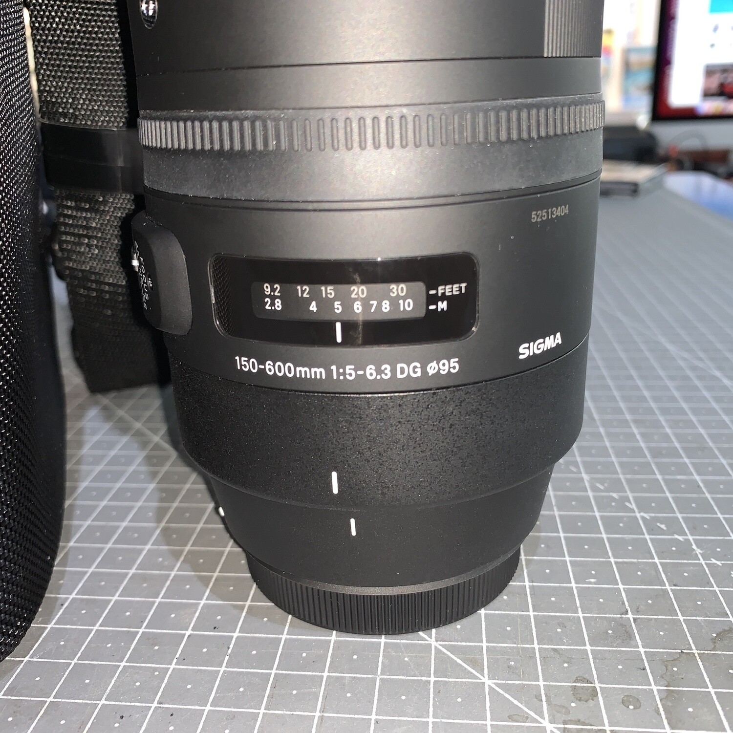 Sigma 150-500mm f 5-6.3 DG APO long Zoom for Nikon AF mount, with case