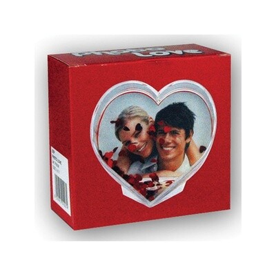 Photo Love Heart with Hearts Globe