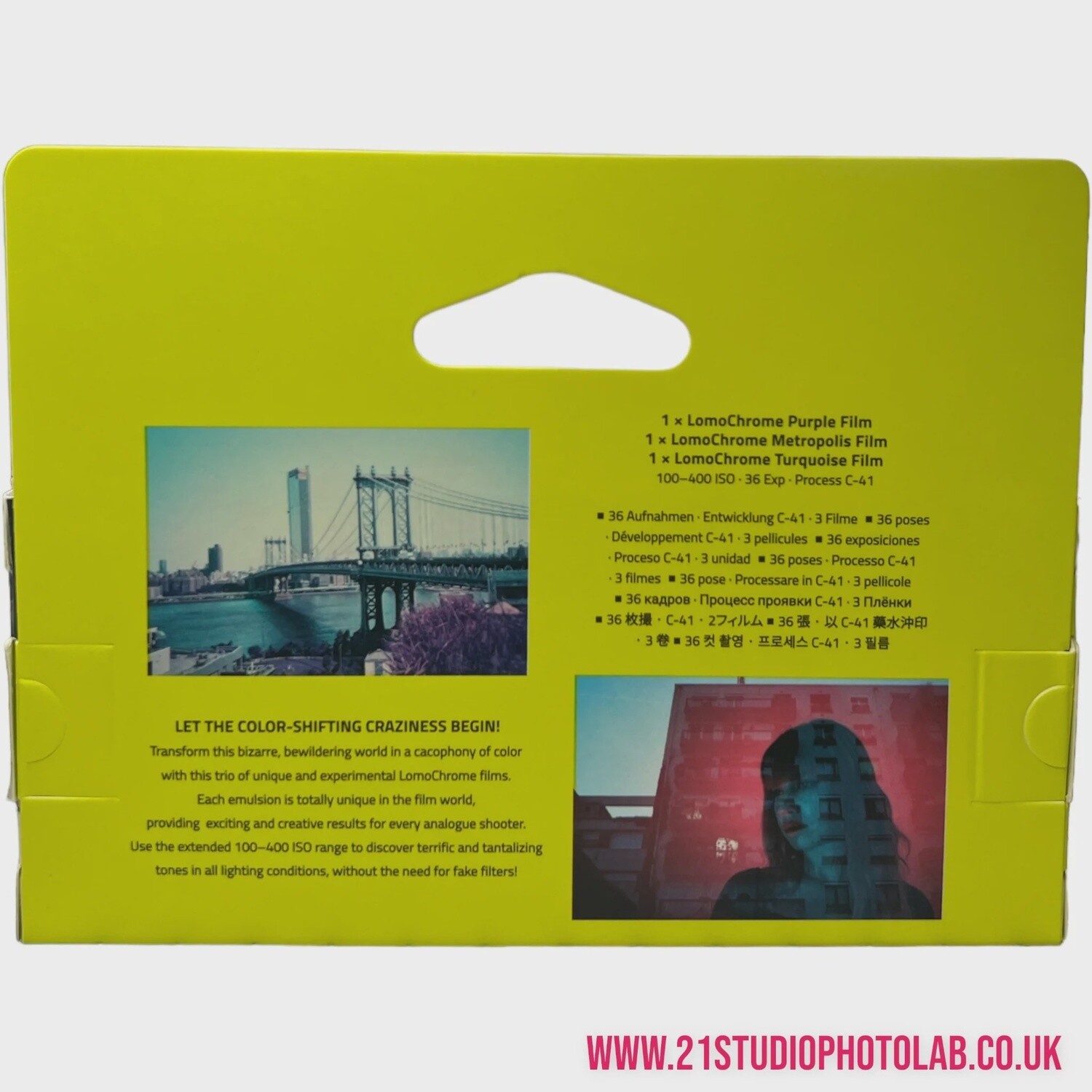 Lomography Analogue Trio Film Pack