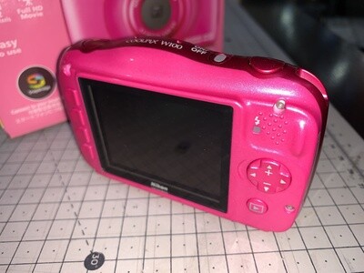 Nikon Coolpix W100 Digital Compact - Pink