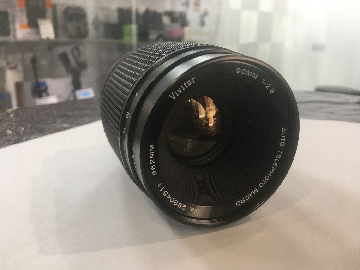 Vivitar 90mm Macro f/2.8 1:1X C/FD Mount lens