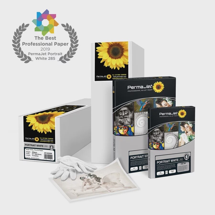 Permajet Portrait White 285