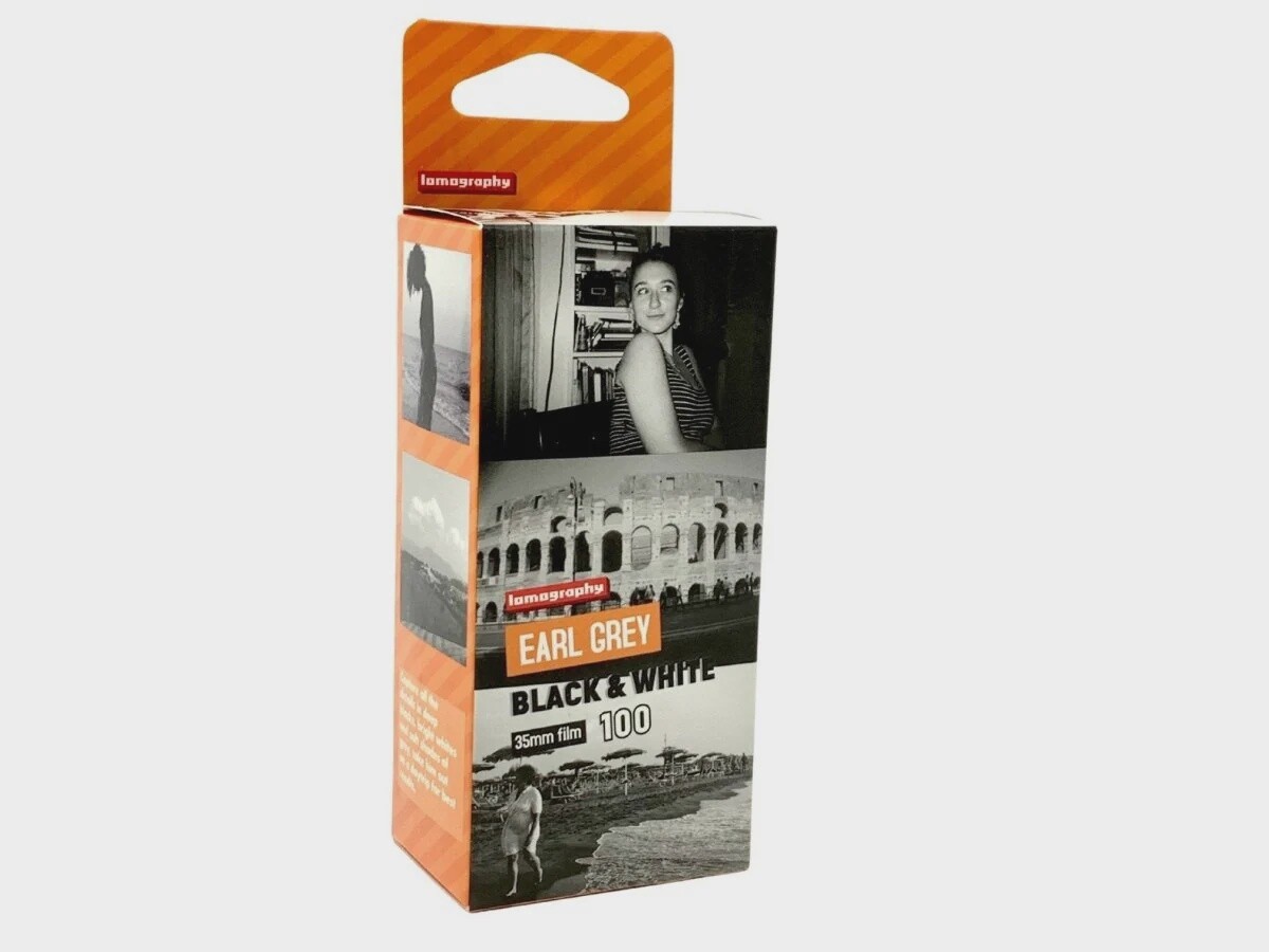 Lomography &#39;Grey&#39; Film, Model: Earl Grey 100