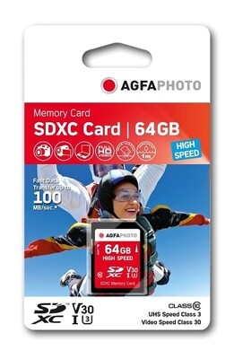 Agfa SDHC-XC Card Memory