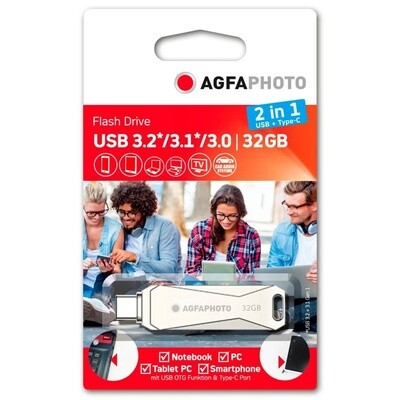 Agfa USB 3.2  USC-C 2-in-1