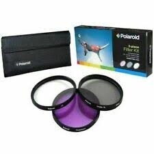 Polaroid UV/CPL/FLD Filter Set