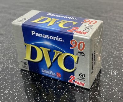 Panasonic DVC MiniDV 60/90min tapes - 2-pack