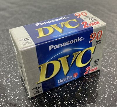 Panasonic DVC MiniDV 60/90min tapes - 2-pack