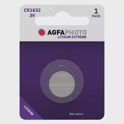 AgfaPhoto CR1632 Lithium Cell Battery