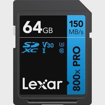 Lexar SDXC 800x Pro Blue
