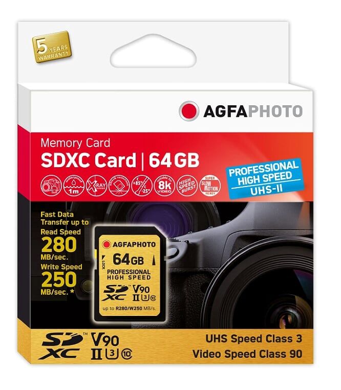SDXC 64gb v30