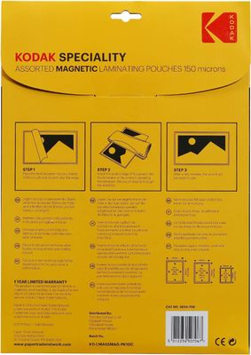 Kodak Speciality Magnetic Laminating Pouches
