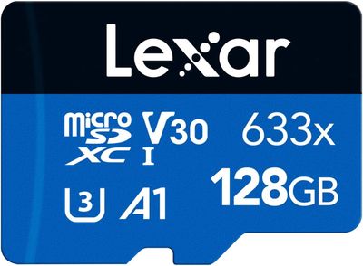 Lexar Blue 633x MicroSD