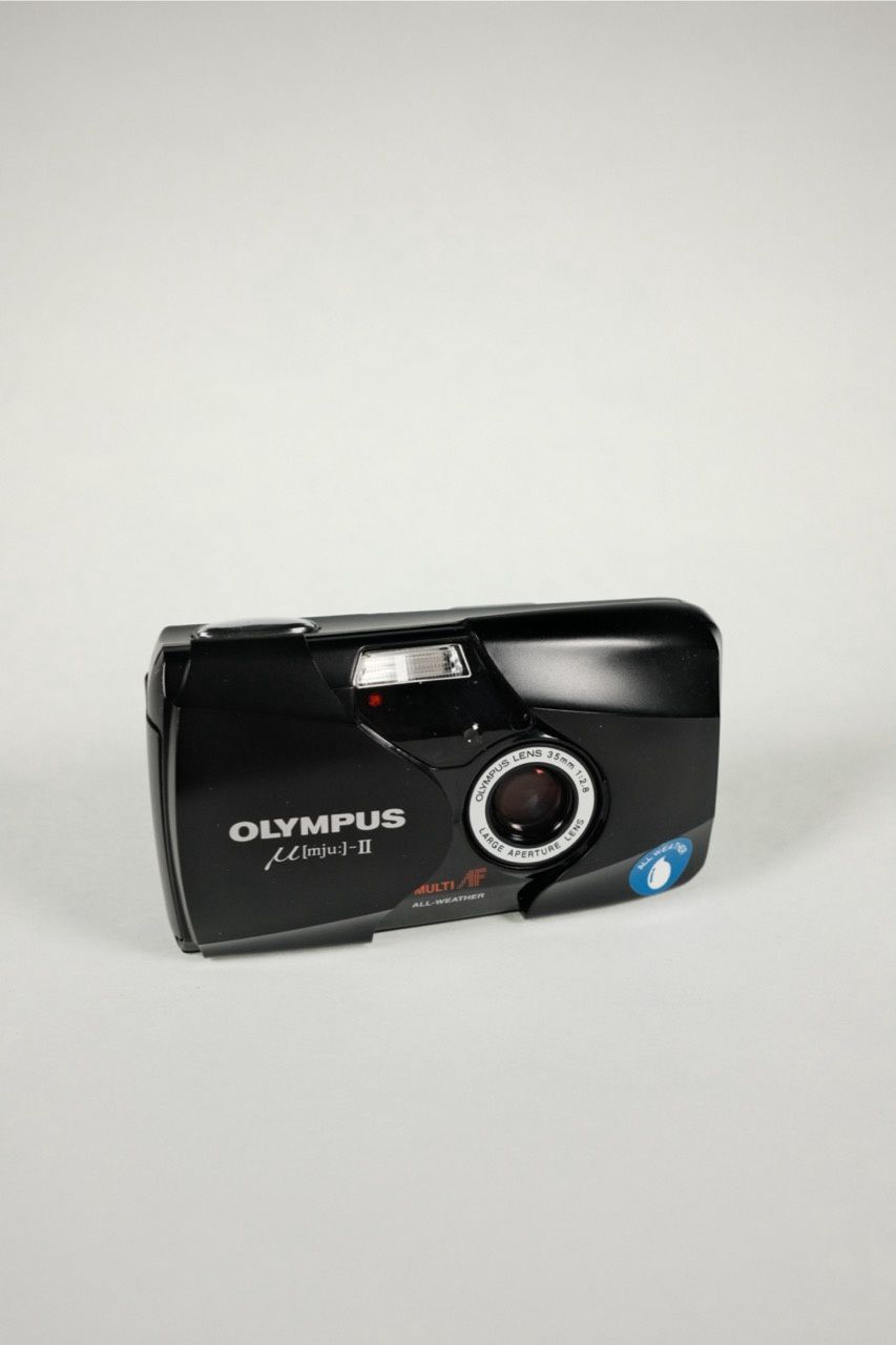 Olympus Mju II 35mm Film Camera Kit