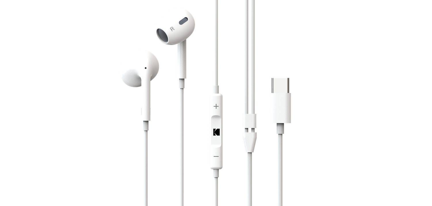 Kodak 210+ Wired Type-C in-Ear Headphones