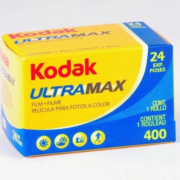 Kodak Ultramax 400 35mm, Size: 24 exp (boxed)