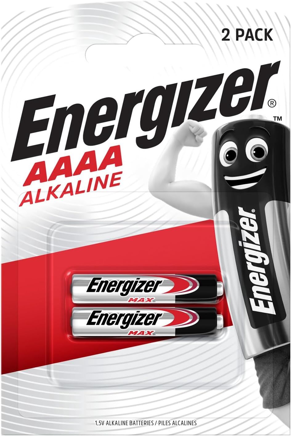 Energizer AAAA Alkaline Battery 2 Pack