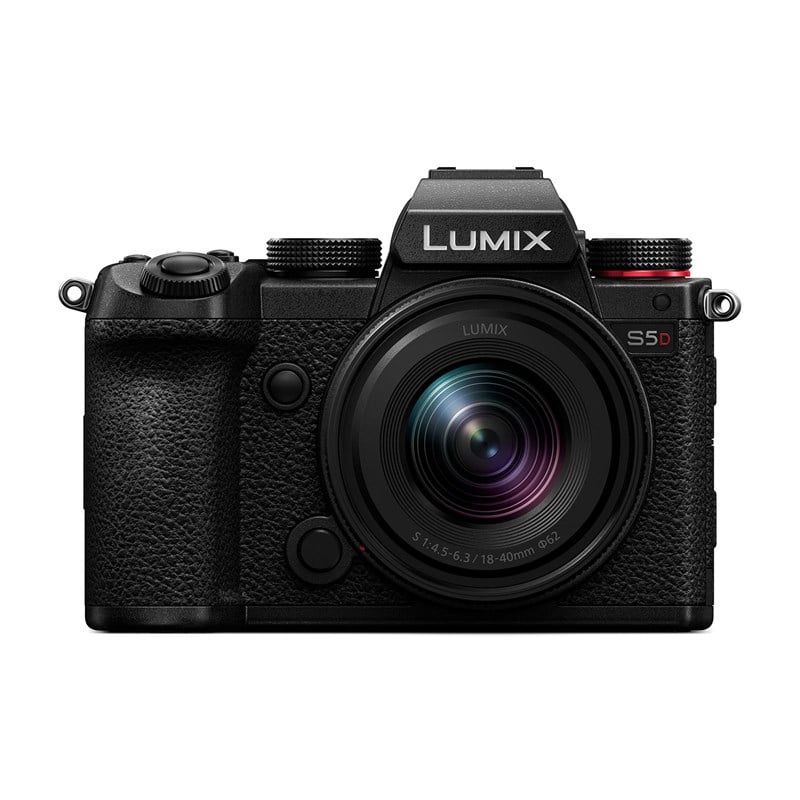 Panasonic Lumix S5D, 18-40mm lens, Black